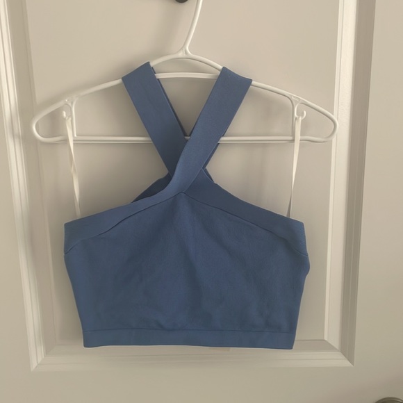 Babaton Knit Criss Cross Cropped Tank - Picture 3 of 4